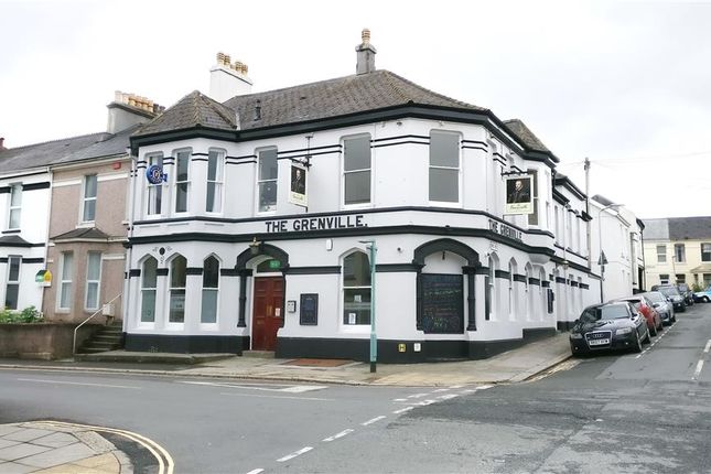 Thumbnail Pub/bar for sale in The Grenville Arms, 82-84 Grenville Road, Plymouth, Devon