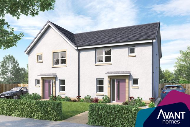 Thumbnail Semi-detached house for sale in "The Hamilton" at Sycamore Drive, Penicuik