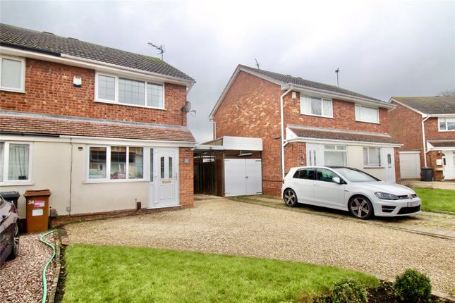 Thumbnail Semi-detached house for sale in Tweedside Close, Hinckley, Leicestershire