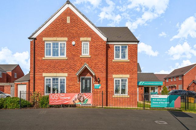 Thumbnail Detached house for sale in "The Corfe" at Norton Hall Lane, Norton Canes, Cannock