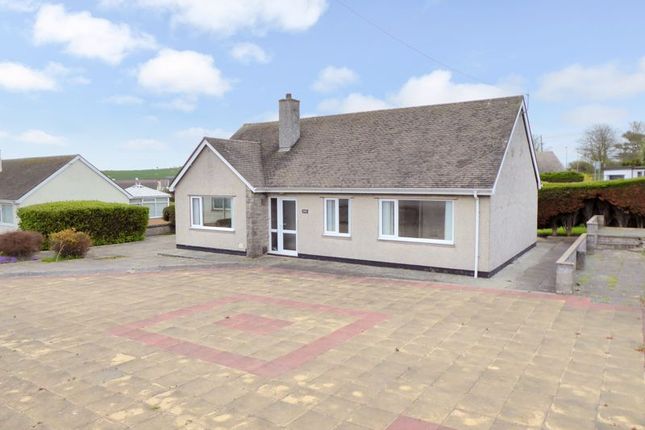 Thumbnail Detached bungalow for sale in Ffordd Caergybi, Cemaes Bay