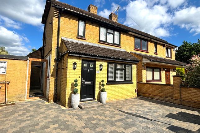 Thumbnail Semi-detached house for sale in Rickman Crescent, Addlestone
