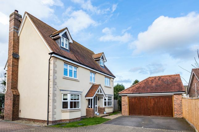 Thumbnail Detached house for sale in Orchard End, Chieveley, Newbury