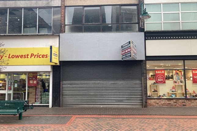 Retail premises to let in Dundas Street, Middlesbrough