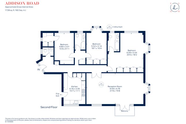 Flat for sale in Redlynch Court, London