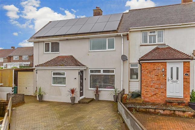 Thumbnail End terrace house for sale in Marden Close, Woodingdean, Brighton, East Sussex