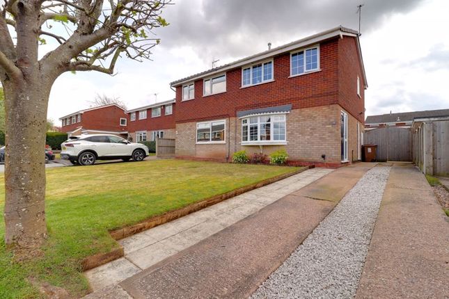 Thumbnail Semi-detached house for sale in Caldervale Drive, Wildwood, Stafford