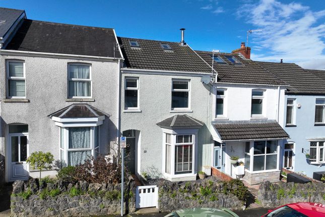 Terraced house for sale in Woodville Road, Mumbles, Swansea