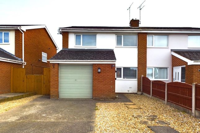 Thumbnail Semi-detached house for sale in Mile Barn Road, Wrexham