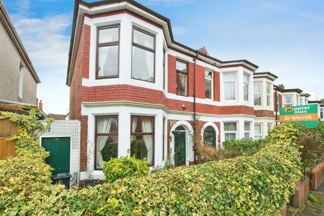 Thumbnail End terrace house for sale in St. Vincent Road, Newport