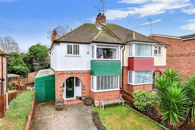 Thumbnail Semi-detached house for sale in Hollicondane Road, Ramsgate, Kent