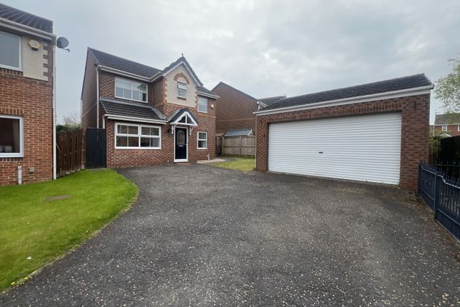 Thumbnail Detached house for sale in Maslin Grove, Peterlee, County Durham