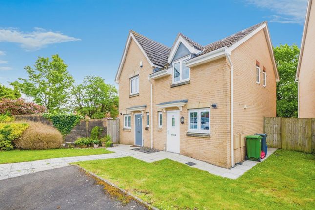 Semi-detached house for sale in Willowbrook Gardens, St. Mellons, Cardiff