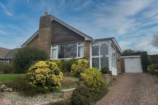 Thumbnail Detached bungalow for sale in St. Johns Road, Wroxall, Ventnor