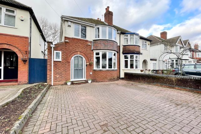 Thumbnail Semi-detached house for sale in Stroud Road, Shirley, Solihull