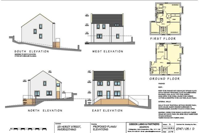 Land for sale in Heriot Street, Inverkeithing