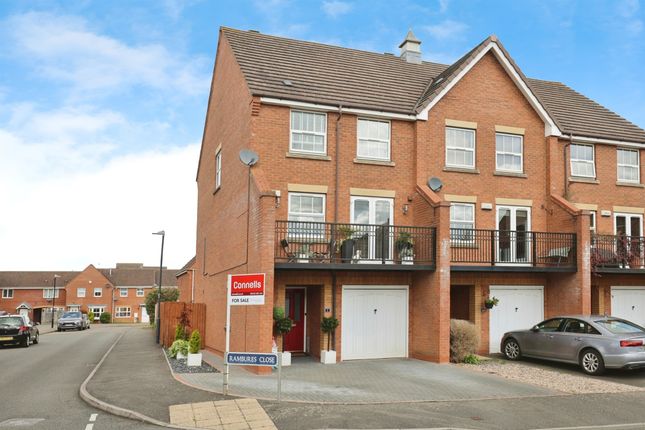 End terrace house for sale in Rambures Close, Warwick