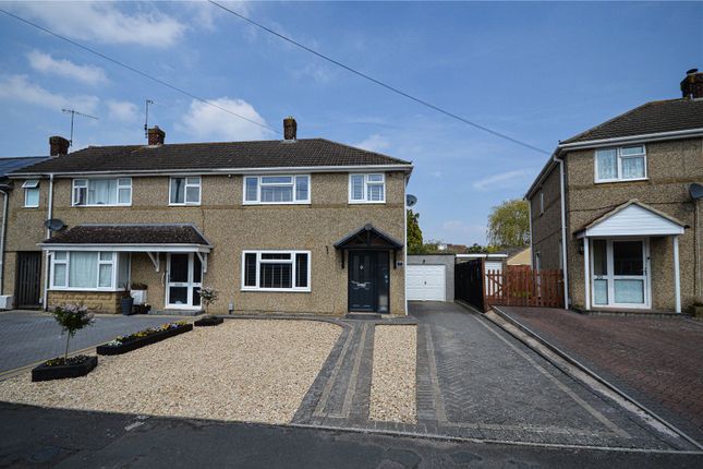 Thumbnail End terrace house for sale in Watling Close, Rodbourne, Swindon
