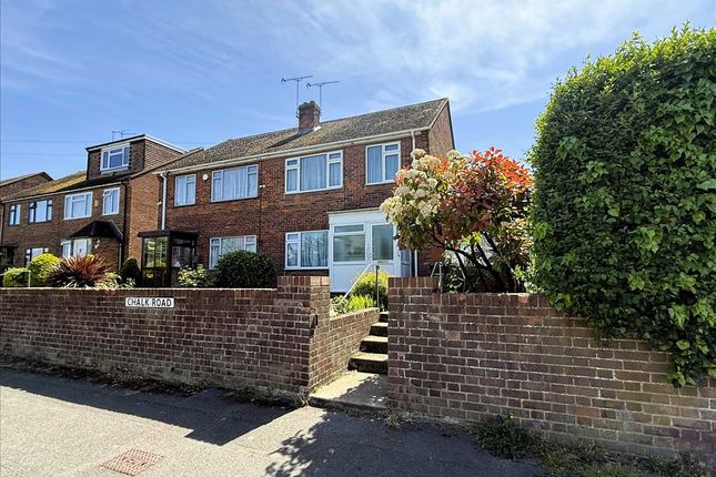 Thumbnail Semi-detached house for sale in Chalk Road, Gravesend