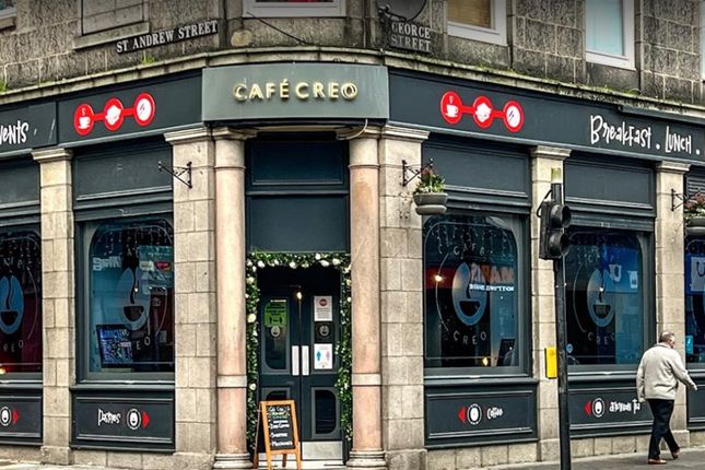 Restaurant/cafe for sale in George Street, Aberdeen