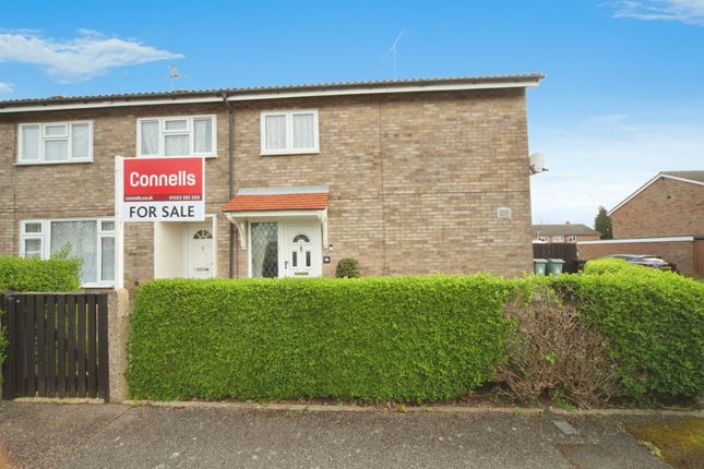 Thumbnail End terrace house for sale in Tithe Farm Road, Houghton Regis, Dunstable