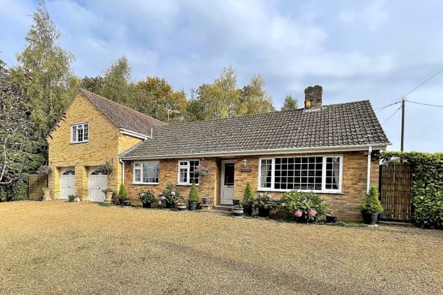 Detached bungalow for sale in Squires Hill, Marham, King's Lynn, Norfolk