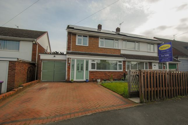 Thumbnail Semi-detached house for sale in Pool Road, Trench, Telford