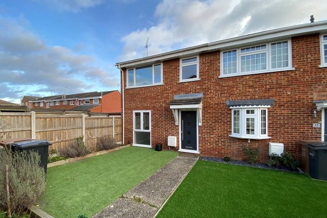 Thumbnail End terrace house to rent in Primula Way, Springfield, Chelmsford