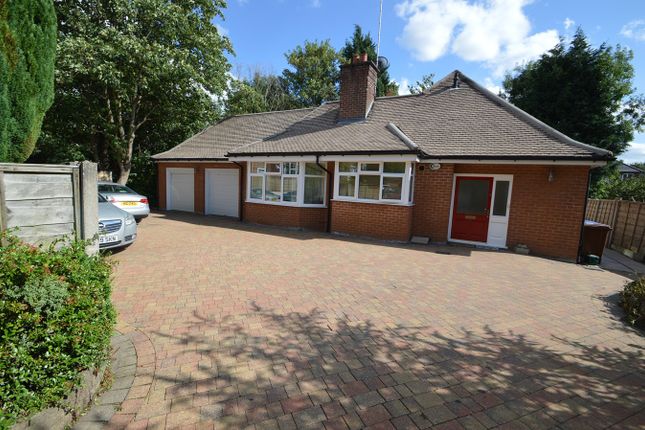 Thumbnail Detached bungalow for sale in The Crescent, Stockport
