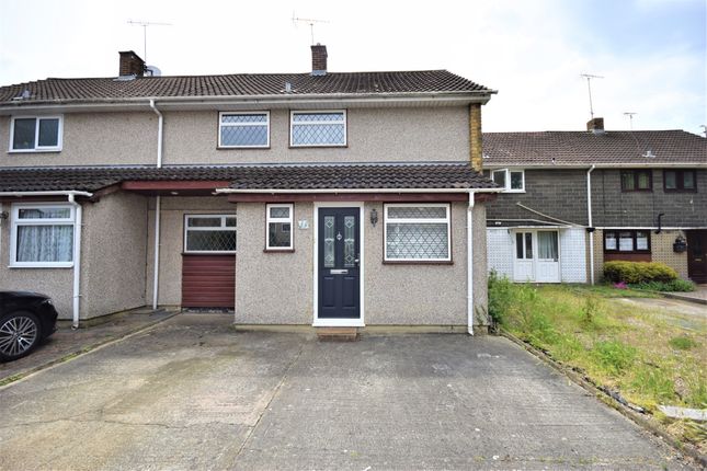 Thumbnail Terraced house to rent in Long Riding, Basildon