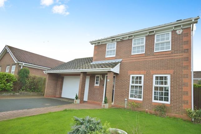 Thumbnail Detached house for sale in Ashford Grove, North Walbottle, Newcastle Upon Tyne