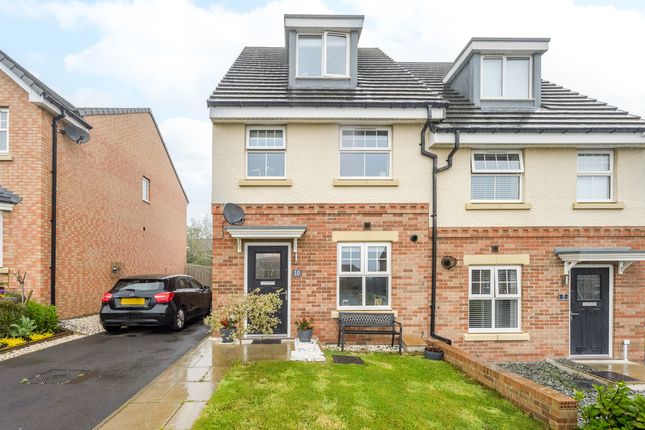 Thumbnail Semi-detached house for sale in Whitesmiths Way, Alnwick, Northumberland