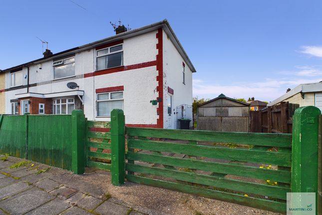 Thumbnail End terrace house for sale in Beauvale Crescent, Hucknall, Nottingham