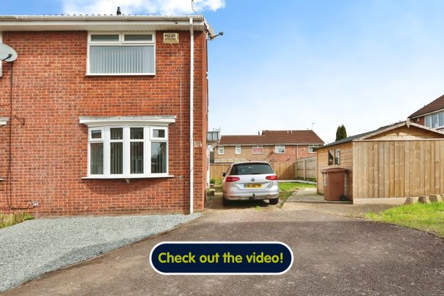 Thumbnail Semi-detached house for sale in Poultney Garth, Hedon, Hull