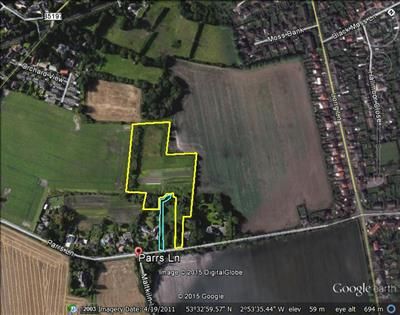 Land for sale in Merfield, Parrs Lane, Aughton