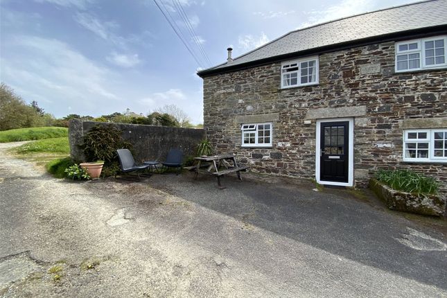 Semi-detached house for sale in Rosecare, St. Gennys, Bude, Cornwall
