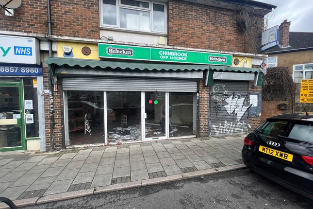 Retail premises to let in Chinbrook Road, London