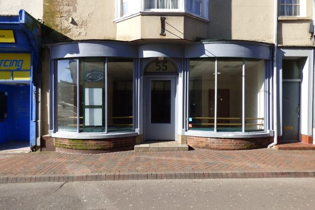 Retail premises to let in St Thomas Street, Weymouth