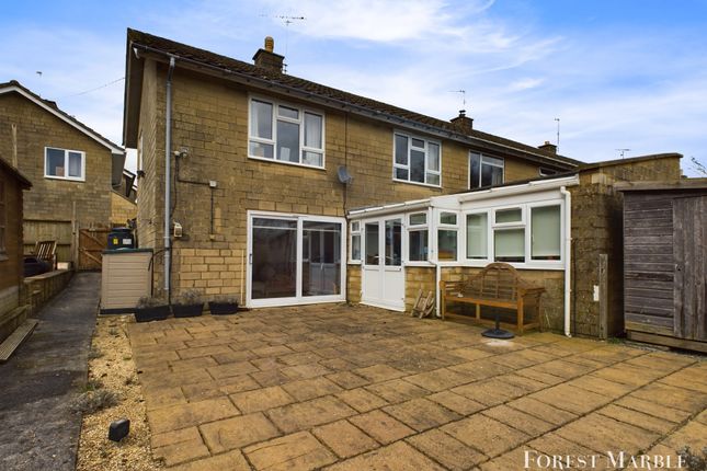 Thumbnail End terrace house for sale in Ashfield Close, Trudoxhill, Frome