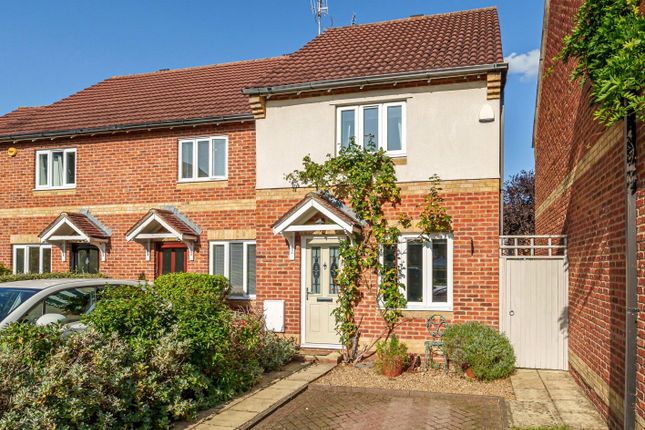 Thumbnail End terrace house for sale in Mays Close, Weybridge
