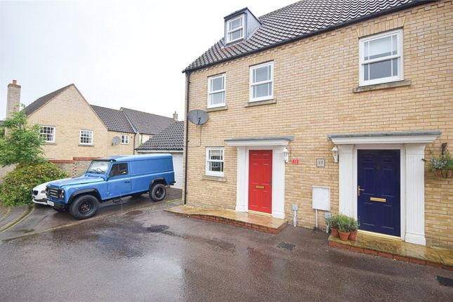 Thumbnail End terrace house to rent in Darwin Close, Ely, Cambridgeshire