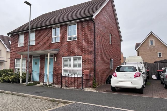 2-bed semi-detached on 7 Union Castle Row, Brooklands, Milton Keynes, £290,000