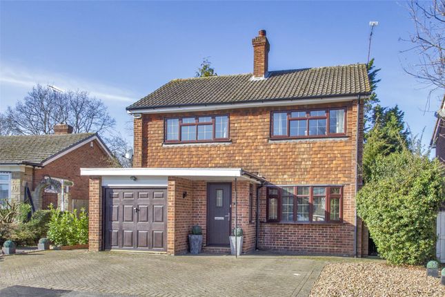 Thumbnail Detached house for sale in Bentley Close, New Barn, Longfield, Kent