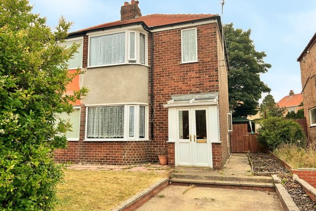 Thumbnail Semi-detached house to rent in Sewerby Road, Bridlington