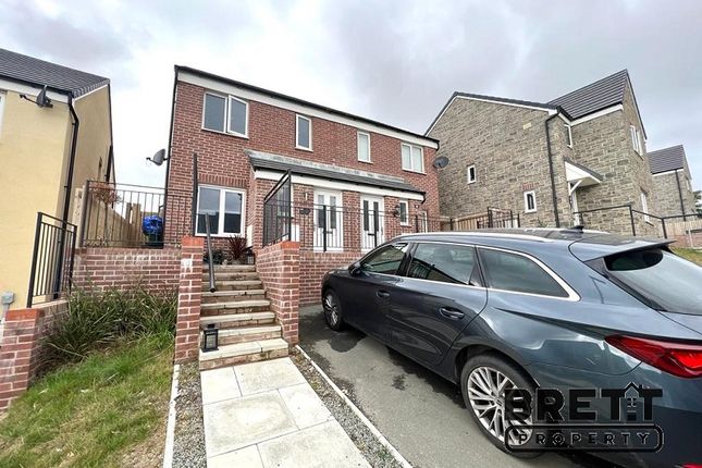 Thumbnail Semi-detached house for sale in Tasker Way, Haverfordwest, Pembrokeshire.