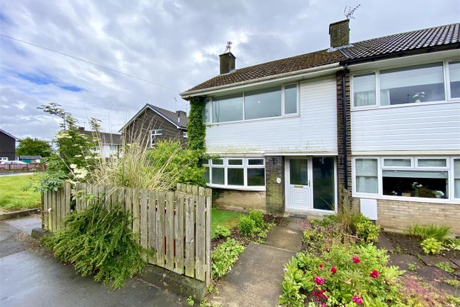 Thumbnail End terrace house for sale in Bek Road, Newton Hall, Durham