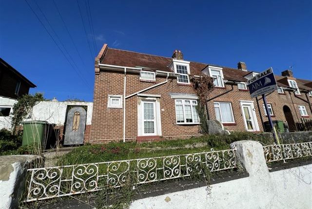 Thumbnail End terrace house for sale in Harleston Road, Wymering, Portsmouth, Hampshire