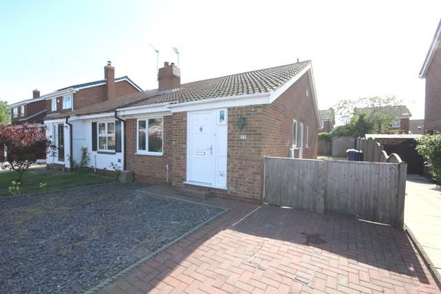 Thumbnail Semi-detached bungalow to rent in Manor Close, Hemingbrough, Selby