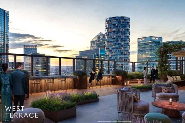 Thumbnail Flat for sale in One Thames Quay, 225 Marsh Wall, Canary Wharf, London