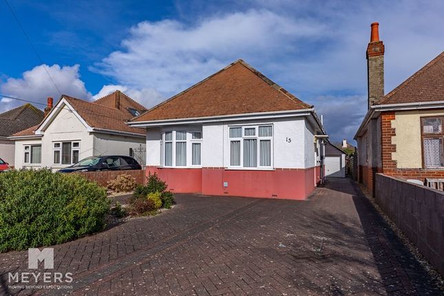 Thumbnail Detached bungalow for sale in Wynford Road, Muscliffe